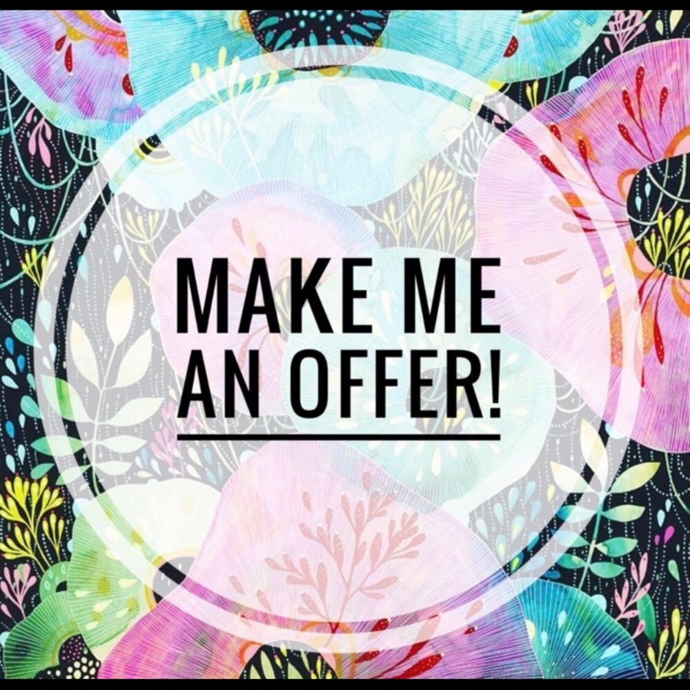 I love accepting reasonable offers.
